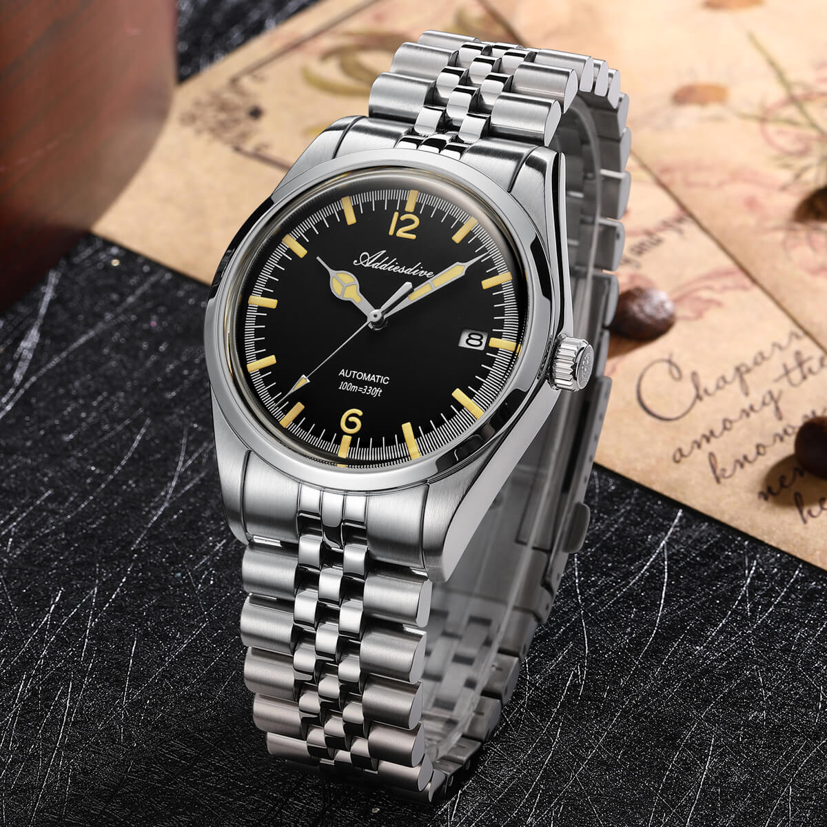 ADDIESDIVE 39mm Automatikuhr Diver