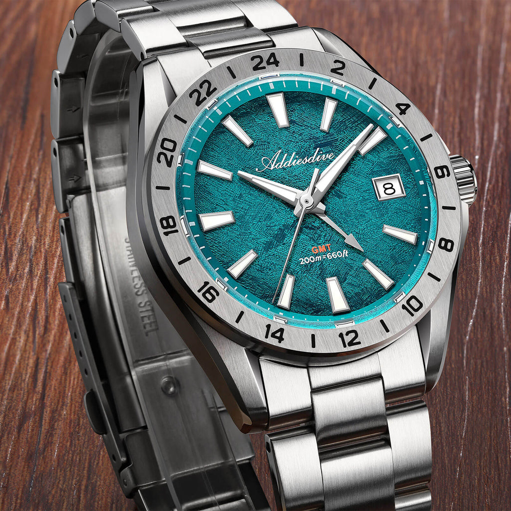 ADDIESDIVE AD2548 GMT – Die perfekte Symbiose aus 38mm-Proportionen un ...