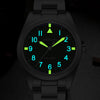 Addiesdive 36 mm Titan-Militär-Felduhr AD2502