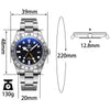 ADDIESDIVE 39 mm BB GMT Quarzuhr RONDA515 Uhrwerk (AD2035/AD2036)