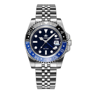 AD2050 Schwarzblaue Lünette