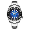 ADDIESDIVE 44,5 mm Taucheruhr für Herren Einzigartiges blaues Zifferblatt 200M (AD2102)