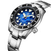 ADDIESDIVE 44,5 mm Taucheruhr für Herren Einzigartiges blaues Zifferblatt 200M (AD2102)