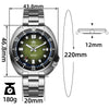 ★Neu eingetroffen★Addiesdive Turtle Quarz Taucheruhr Herren Saphirglas AD2511