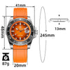 ★Neu eingetroffen★ADDIESDIVE 41mm Quarz-Taucheruhr AD2089