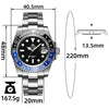 ★Wöchentliche Angebote★ADDIESDIVE Herren Automatik Taucher 200M Lumineszenz 8215 (AD2503)