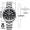 ★Großer Ausverkauf★Addiesdive Turtle Quarz-Taucheruhr für Herren AD2507