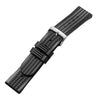 ADDIESDIVE Silikon-Waffelarmband, Schwarz, 20 mm