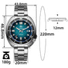 ★Neu eingetroffen★Addiesdive Turtle Quarz Taucheruhr Herren Saphirglas AD2511