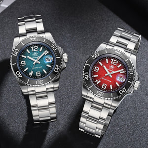 Herrenuhr mit BGW9 Leuchtmasse

Taucheruhr mit verschraubter Krone