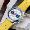 Retro 70er Jahre Style Uhr Herren
Rennsport Chrono inspiriert
Uhr mit Saphirlook K1 Crystal