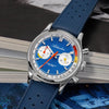 Uhr inspiriert von Retro Rally
Rally Racing Uhr Herren
Herrenarmbanduhr für Motorsport Design
Uhr für Wochenend-Fahrer Look
Racing Chrono mit 100m Abdichtung