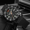 Schwarzes Canvas-Armband