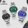 ADDIESDIVE Herren Automatik Taucher 200M Lumineszenz NH35/8215 (MY-H3AC)
