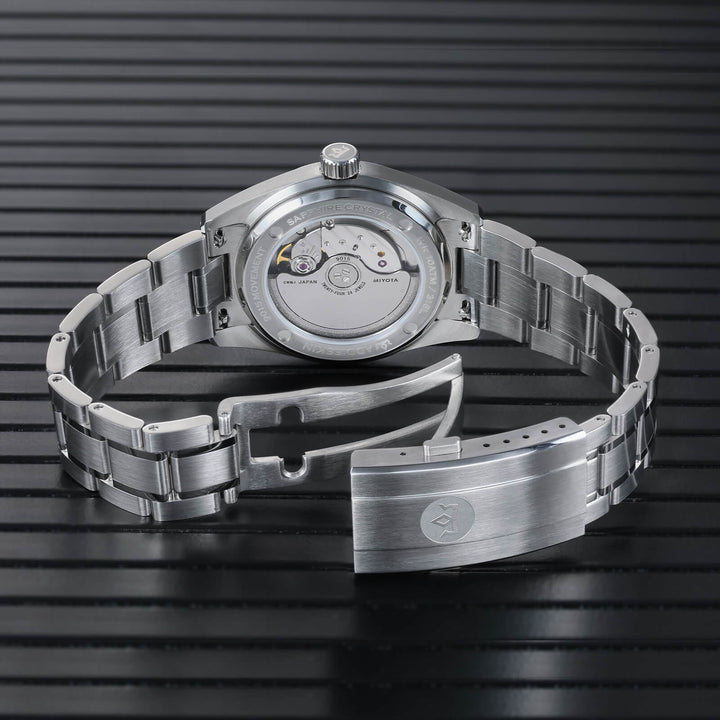 ☀️ Sommer Sale ☀️AddiesKIN K003 Luxe“ Automatikuhr Saphirglas 38mm Ede ...