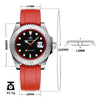 ADDIESDIVE 41 mm Sport-Quarzuhr, wasserdicht, 200 m (AD2040)