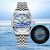 Addiesdive 39 mm 3D Sea of Clouds Zifferblatt Automatikuhr (AD2041)