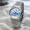 Addiesdive 39 mm 3D Sea of Clouds Zifferblatt Automatikuhr (AD2041)