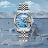 Addiesdive 39 mm 3D Glacier Polar Bear Zifferblatt Automatikuhr (AD2042)