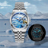 Addiesdive 39 mm 3D Glacier Polar Bear Zifferblatt Automatikuhr (AD2042)