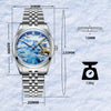 Addiesdive 39 mm 3D Glacier Polar Bear Zifferblatt Automatikuhr (AD2042)