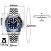 ADDIESDIVE GMT Quarzuhr AD2050