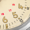 Retro Design Uhr mit K1 Mineralglas und AR-Beschichtung, perfekt für den täglichen Gebrauch