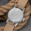 Wasserdichte ADDIESDIVE Uhr 200 Meter, 316L Edelstahlgehäuse und Edelstahlarmband