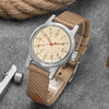 Wasserdichte ADDIESDIVE Uhr 200 Meter, 316L Edelstahlgehäuse und Edelstahlarmband