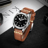 ADDIESDIVE Orologio  Automatico 38mm 100M (AD2112-cinturino in pelle)