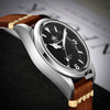 ADDIESDIVE Orologio  Automatico 38mm 100M (AD2112-cinturino in pelle)
