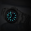 ADDIESDIVE MY-H3-C Quarzuhr 41mm mit Miyota 2115, 200m wasserdicht, Edelstahl 316L, blaues Zifferblatt, Mineralglas AR-Beschichtung, BGW9 Leuchtmasse.