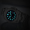 ADDIESDIVE MY-H3-C Quarzuhr 41mm mit Miyota 2115, 200m wasserdicht, Edelstahl 316L, blaues Zifferblatt, Mineralglas AR-Beschichtung, BGW9 Leuchtmasse.