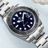 ADDIESDIVE MY-H3-C Quarzuhr 41mm mit Miyota 2115, 200m wasserdicht, Edelstahl 316L, blaues Zifferblatt, Mineralglas AR-Beschichtung, BGW9 Leuchtmasse.