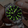ADDIESDIVE® Diver Automatikuhr Taucher 200M( MY-H9) Stahlband